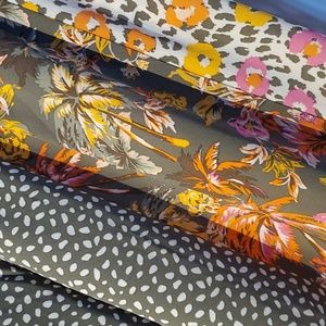 Plus-sized wide legged pants